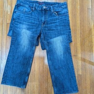 Robert Graham Men's Blue Denim Jeans - Classic Straight Fit